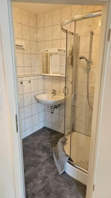 Appartement Direkt Am Fluss Coburg Bagian luar foto
